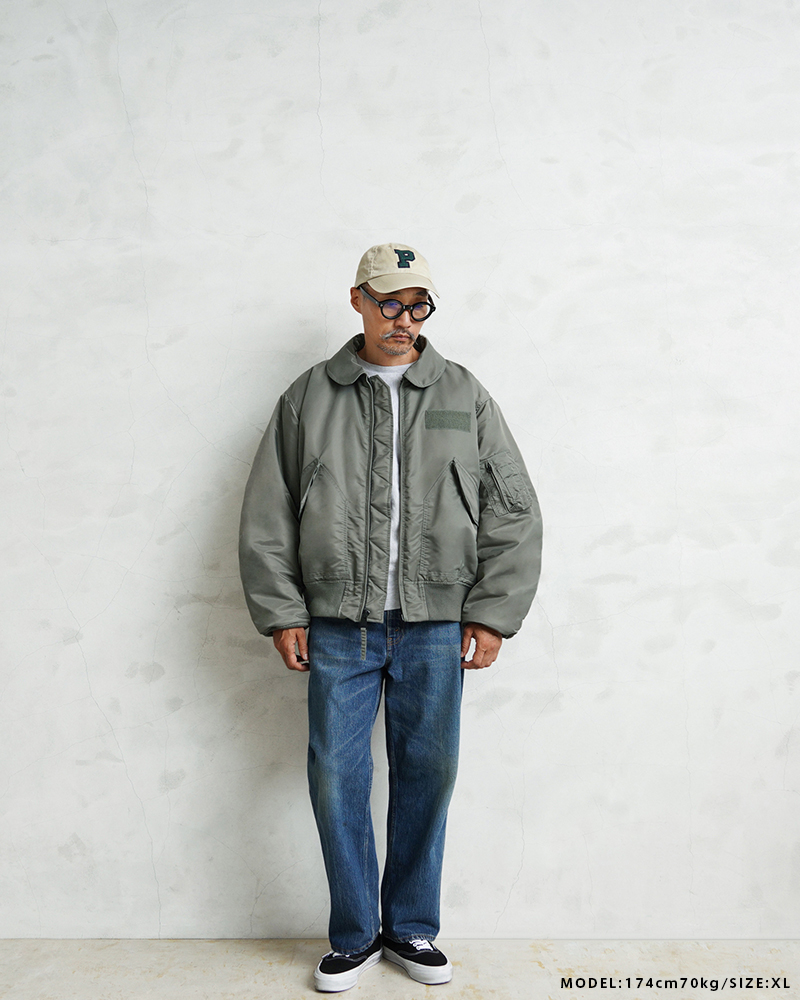 Waiper Inc. フライトジャケット CWU 45/P X-Large 25wp25_25.jpg