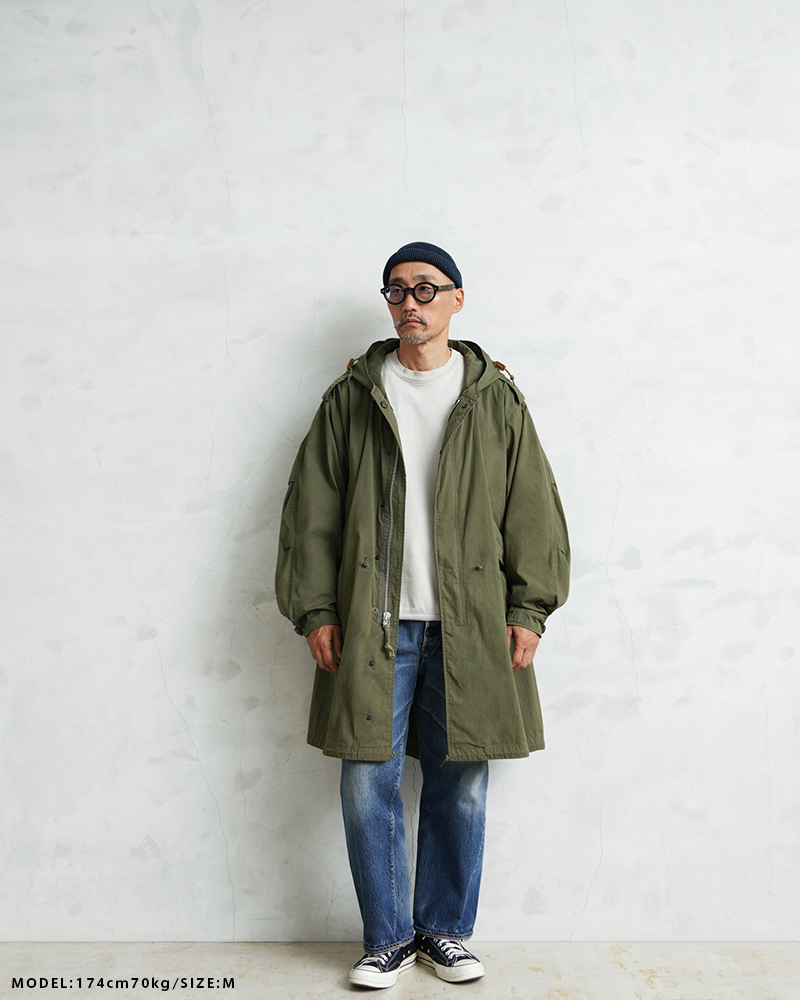 アメリカ軍 M-51 モッズコート フィッシュテールパーカー WAIPER.inc 米軍 M-51 フィッシュテールパーカー モッズコート【WP1109