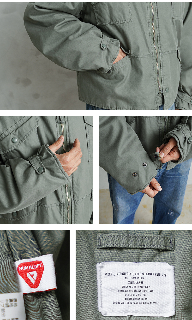 ミリタリー 卸売 仕入れ 問屋 WAIPER.inc 米軍 U.S. AIR FORCE CWU-7/P