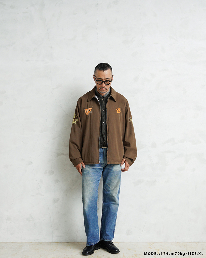 WAIPER SOUVENIR VIETNAM ベトナムジャケット【WP115】 WAIPER.inc ワイパーインク SOUVENIR VIETNAM JACKET ベトナム