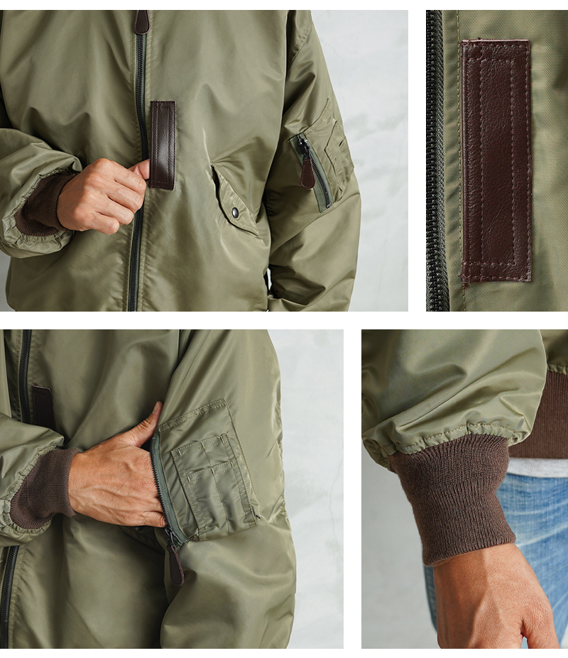 ミリタリー 卸売 仕入れ 問屋 WAIPER.inc 米軍 L-2 フライトジャケット