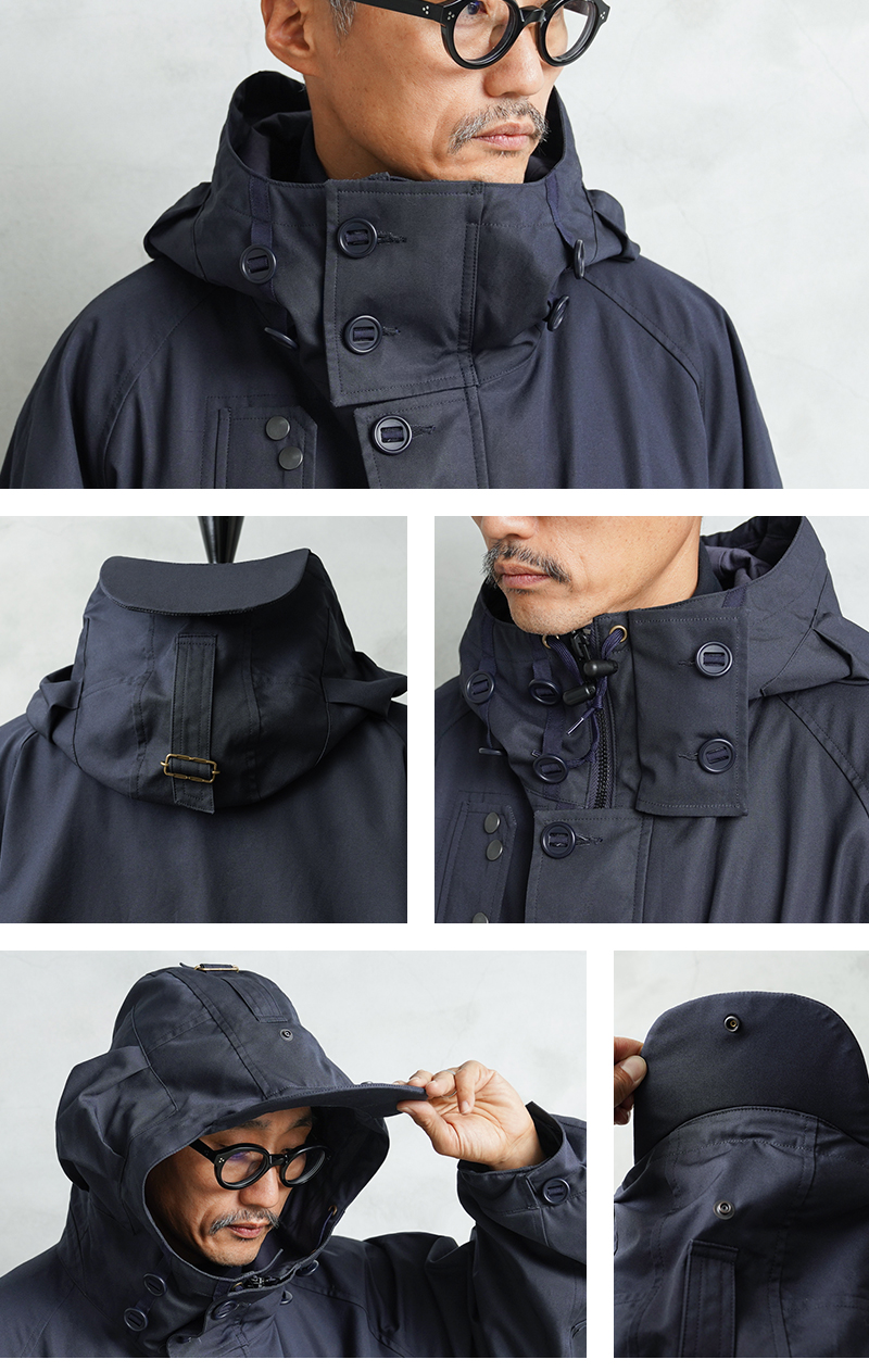 WAIPER.inc イギリス軍  NAVY ベンタイル パーカ フルオープン 日本製【WP150】【Cx】【T】 ミリタリー 卸売 仕入れ 問屋 WAIPER.inc イギリス軍 ROYAL NAVY