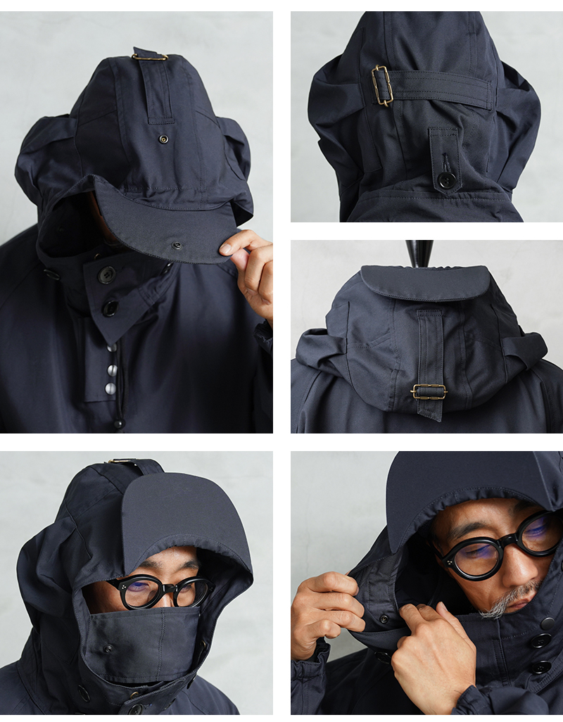 WAIPER.inc イギリス軍 ベンタイル スモックパーカ 日本製　Sサイズ WAIPER.inc イギリス軍 ROYAL NAVY VENTILE SMOCK PARKA